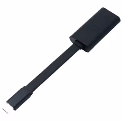 DELL DBQBNBC064 câble vidéo et adaptateur USB Type-C VGA (D-Sub) Noir - Vue supplémentaire 2