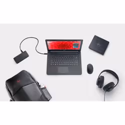 DELL 460-BCDH sacoche d'ordinateurs portables 43,2 cm (17") Sac à dos Noir, Gris - Vue supplémentaire 4