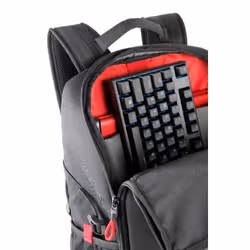 DELL 460-BCDH sacoche d'ordinateurs portables 43,2 cm (17") Sac à dos Noir, Gris - Vue supplémentaire 6