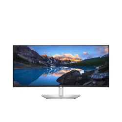 DELL UltraSharp U3824DW écran plat de PC 95,2 cm (37.5") 3840 x 1600 pixels Wide Quad HD+ LCD Noir, Argent
