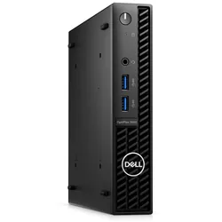 DELL OptiPlex 3000 MFF Intel® Core™ i3 i3-12100T 8 Go DDR4-SDRAM 256 Go SSD Windows 10 Pro Mini PC Noir