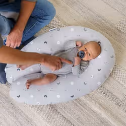 Doomoo Coussin d’allaitement et maternite BUDDY Spring Blue Ref B24 - Vue supplémentaire 3