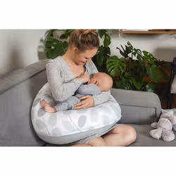 Doomoo Buddy oreiller d'allaitement Vert, Blanc - Vue supplémentaire 4