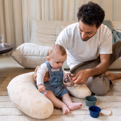 Doomoo DTIO01 oreiller d'allaitement Latte - Vue supplémentaire 3