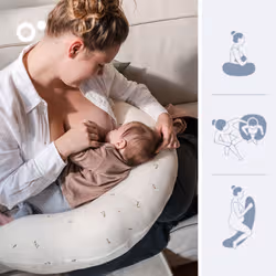 Doomoo DTIO02 oreiller d'allaitement Crème - Vue supplémentaire 4