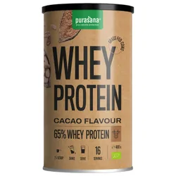 Purasana Whey Protéine Saveur Cacao Bio 400 g