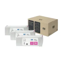 HP 83 3-pack 680-ml Magenta DesignJet UV Ink Cartridges cartouche d'encre 3 pièce(s) Original