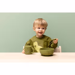 Trixie Baby 96-419 Couvert pour tout-petits Cuillère pour enfants en bas âge Vert Silicone - Vue supplémentaire 3