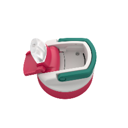 Kambukka Lagoon 400 ml Utilisation quotidienne Vert clair, Rose, Blanc