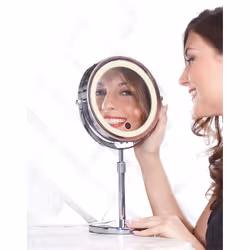 LANAFORM LA131006 miroir de maquillage Autonome Rond Chrome - Vue supplémentaire 2