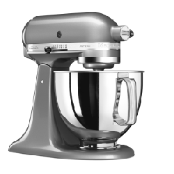 KitchenAid 5KSM125ECU robot de cuisine 300 W 4,8 L Argent