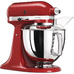 KitchenAid Artisan 5KSM175PS robot de cuisine 300 W 4,8 L Rouge