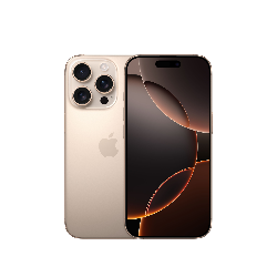Apple iPhone 16 Pro 16 cm (6.3") Double SIM iOS 18 5G USB Type-C 256 Go Sable