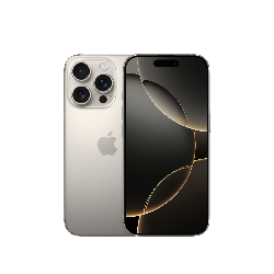 Apple iPhone 16 Pro 16 cm (6.3") Double SIM iOS 18 5G USB Type-C 256 Go Titane