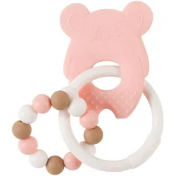NATTOU Teether Lapidou Pink 4 m+ 1 pcs