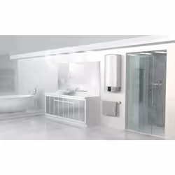 Ariston VLS WIFI 80 EU horizontale/verticale Réservoir (stockage d'eau) Système de chauffe-eau unique Argent - Vue supplémentaire 3
