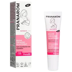 Pranarôm PranaBB Maternité Baume Crevasses Allaitement Bio 15 ml