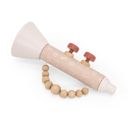 Label Label Trompette en Bois - Rose