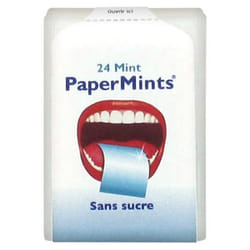 Feuilles Haleine Fraiche Sans Sucres X24 Paper Mints