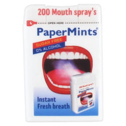 PaperMints Spray Buccal Sans Sucre 12 ml