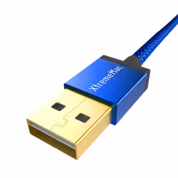 XtremeMac XCL-UCA-23 câble USB 1,2 m USB 2.0 USB A USB C Bleu - Vue supplémentaire 2