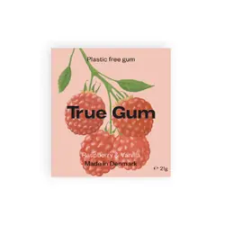 True Gum Chewing-gum à la Framboise & à la Vanille