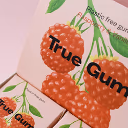 True Gum Chewing-gum à la Framboise & à la Vanille - Vue supplémentaire 4