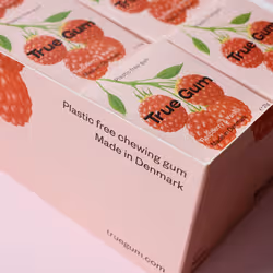 True Gum Chewing-gum à la Framboise & à la Vanille - Vue supplémentaire 5