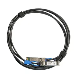 Mikrotik XS+DA0001 câble InfiniBand et à fibres optiques 1 m SFP/SFP+/SFP28 Noir