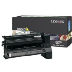 Lexmark 15G042Y Cartouche de tonerOriginal Jaune