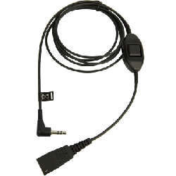 Jabra 8735-019 câble audio 0,5 m QD 3,5mm Noir (8735-019)