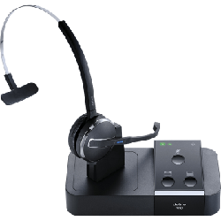 Jabra PRO 9450 EMEA Casque Sans fil Crochets auriculaires, Arceau Bureau/Centre d'appels Noir