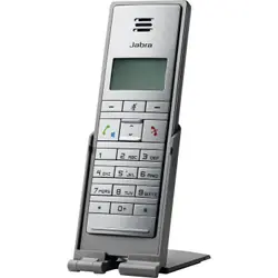 Jabra Dial 550 combiné de téléphone sans-fil analogique Identification de l'appelant Argent