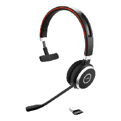 Jabra Evolve 65 MS mono Casque Avec fil &sans fil Arceau Bureau/Centre d'appels Micro-USB Bluetooth Noir (6593-823-309)