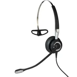 Jabra Biz 2400 II USB Mono BT MS Casque Arceau Bluetooth Noir, Argent (2496-823-209)