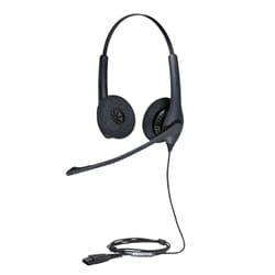 Jabra Biz 1500 Duo QD Casque Arceau Noir (1519-0154)