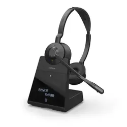 Jabra Engage 75 Casque Sans fil Arceau Bureau/Centre d'appels Bluetooth Noir