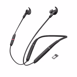 Jabra Evolve 65e Casque Sans fil Minerve Bureau/Centre d'appels Micro-USB Bluetooth Noir - Vue supplémentaire 2
