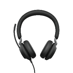 Jabra Evolve2 40, MS Stereo Casque Avec fil Arceau Bureau/Centre d'appels USB Type-A Bluetooth Noir (24089-999-999)
