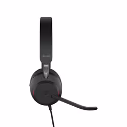 Jabra Evolve2 40, MS Stereo Casque Avec fil Arceau Bureau/Centre d'appels USB Type-A Bluetooth Noir (24089-999-999) - Vue supplémentaire 5
