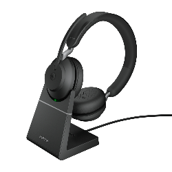 Jabra Evolve2 65, MS Stereo Casque Sans fil Arceau Bureau/Centre d'appels USB Type-A Bluetooth Noir (26599-999-989)