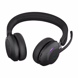 Jabra Evolve2 65, MS Stereo Casque Sans fil Arceau Bureau/Centre d'appels USB Type-A Bluetooth Noir (26599-999-989) - Vue supplémentaire 5