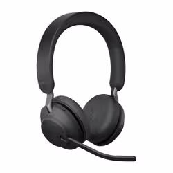 Jabra Evolve2 65, UC Stereo Casque Sans fil Arceau Bureau/Centre d'appels USB Type-A Bluetooth Noir - Vue supplémentaire 3