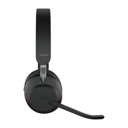 Jabra Evolve2 65, UC Stereo Casque Sans fil Arceau Bureau/Centre d'appels USB Type-A Bluetooth Noir