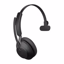 Jabra Evolve2 65 Casque Sans fil Arceau Bureau/Centre d'appels USB Type-A Bluetooth Noir - Vue supplémentaire 2