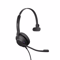 Jabra Evolve2 30, MS Mono Casque Avec fil Arceau Bureau/Centre d'appels USB Type-A Noir - Vue supplémentaire 3