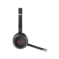 Jabra Evolve 75 Casque Avec fil &sans fil Arceau Appels/Musique Bluetooth Noir