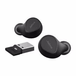 Jabra Evolve2 Buds Casque True Wireless Stereo (TWS) Ecouteurs Appels/Musique Bluetooth Noir - Vue supplémentaire 2