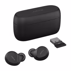 Jabra Evolve2 Buds Casque True Wireless Stereo (TWS) Ecouteurs Appels/Musique Bluetooth Noir - Vue supplémentaire 3