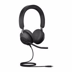Jabra Evolve2 40 SE Casque Avec fil Arceau Appels/Musique USB Type-C Noir - Vue supplémentaire 2